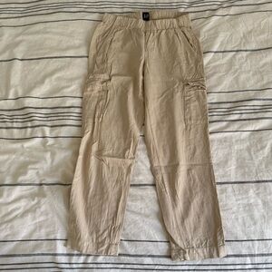 GAP straight leg twill cargo pants